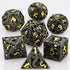 7-Piece Hollow Dragon Metal Dice Set – Intricately Carved Polyhedral Dice for Dungeons & Dragons, Pathfinder & RPG Tabletop Games Gamers Guild
