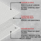 DND Silicone Battle Mat – 23"x35" Double-Sided Grid Board with Square & Hex Layout  Foldable, Rollable, and Marker-Friendly Gamers Guild