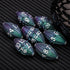 ARUOHHA Copper Purple Dragon Egg Dice Set – Metal Polyhedral Dice with Rotating Shell for D&D, Pathfinder & RPGs Gamers Guild