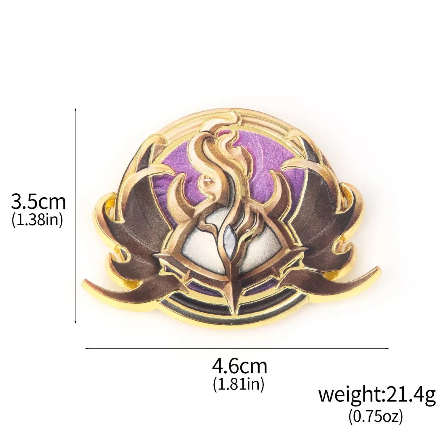 Baldur’s Gate 3 Cosplay Badge Pins – Unisex Metal Brooches for Barbarian, Fighter, Warlock & RPG Fans Gamers Guild