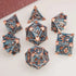 Ancient Gold Hollow Dragon Dice Set – Metal Polyhedral Dice for D&D, Pathfinder & RPGs Gamers Guild