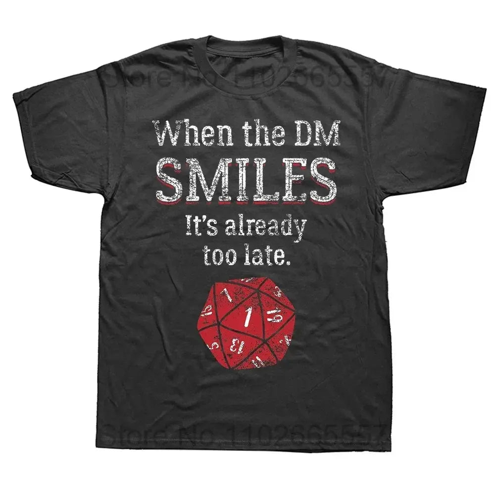 “I Have a Plan” D20 Graphic Tee – Casual Cotton Streetwear for D&D Fans Gamers Guild