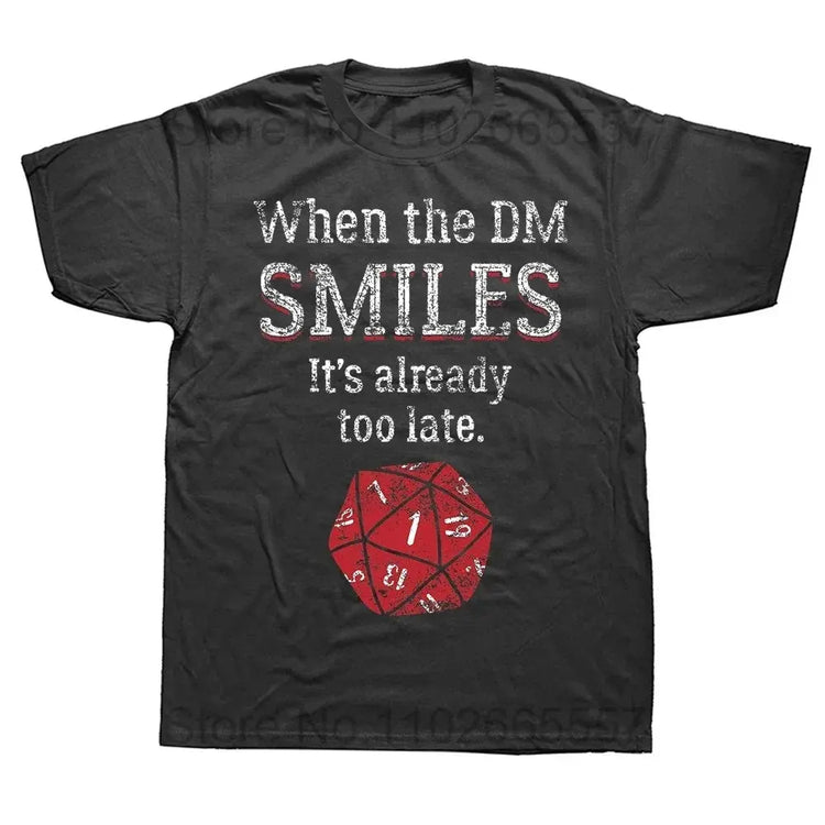 “I Have a Plan” D20 Graphic Tee – Casual Cotton Streetwear for D&D Fans Gamers Guild