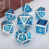 ARUOHHA Black & Red Skull Metal Dice Set – Polyhedral Dice for D&D, Pathfinder & RPGs Gamers Guild