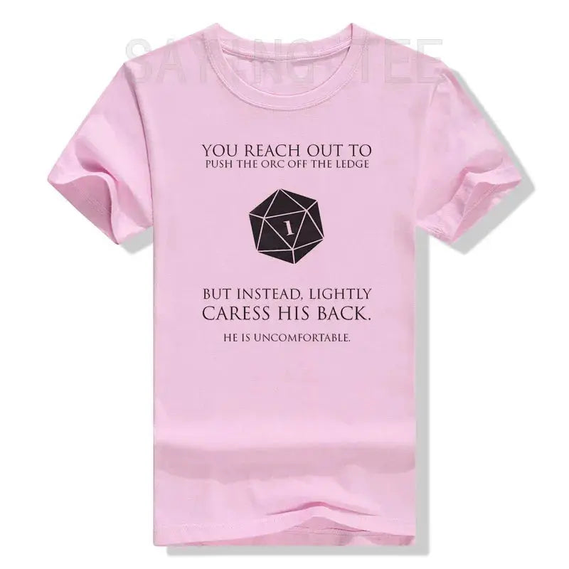 Men’s Dungeons & Dragons Funny Gamer T-Shirt – Graphic Short Sleeve Tee for Boys, Husbands & RPG Fans Gamers Guild