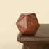 Crystal Quartz D20 – Handwritten Font Gemstone Dice for DND, Pathfinder & RPG Star Path Adventures Gamers Guild