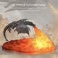 3D Printed Fire Dragon Light – USB Rechargeable LED Lamp for Gaming, Mystery Nights & Fantasy Decor Gamers Guild