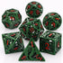 7-Piece Hollow Dragon Metal Dice Set – Intricately Carved Polyhedral Dice for Dungeons & Dragons, Pathfinder & RPG Tabletop Games Gamers Guild