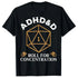ADHD&D Roll for Concentration T-Shirt – Funny RPG Graphic Tee | Vintage Gamer Shirt for Men & Women Gamers Guild