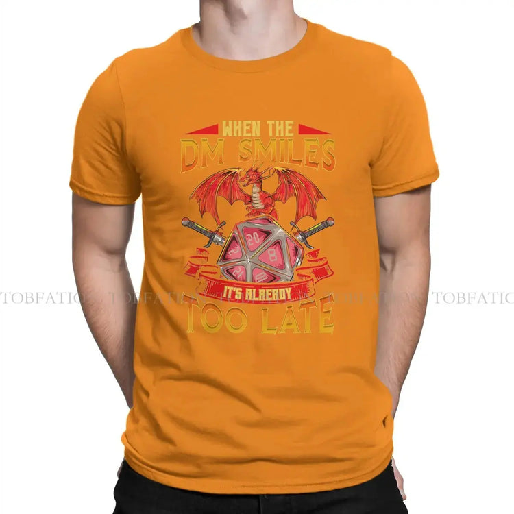 When the DM Smiles T-Shirt – Funny DnD Cotton Tee | Casual Unisex Gamer Shirt for Adults Gamers Guild