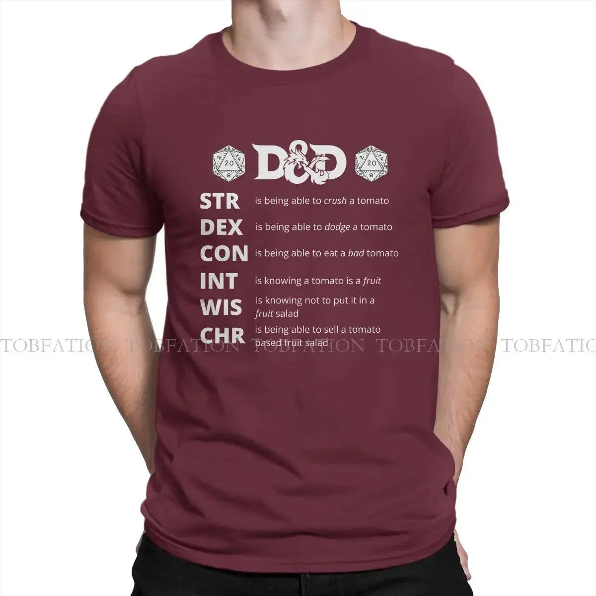 Hip Hop DnD T-Shirt – Fluffy Printed Cotton Tee | Creative Gamer Gift for Men Gamers Guild
