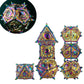 7-Piece Dragon Metal Dice Set – Sharp Edge Polyhedral Dice with Box for D&D, Pathfinder & RPGs Gamers Guild
