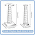Clear Acrylic Flying Miniature Risers – 2-Piece Combat Stand Set for D&D & Tabletop RPGs  Elevation Platforms for Flying Creatures Gamers Guild