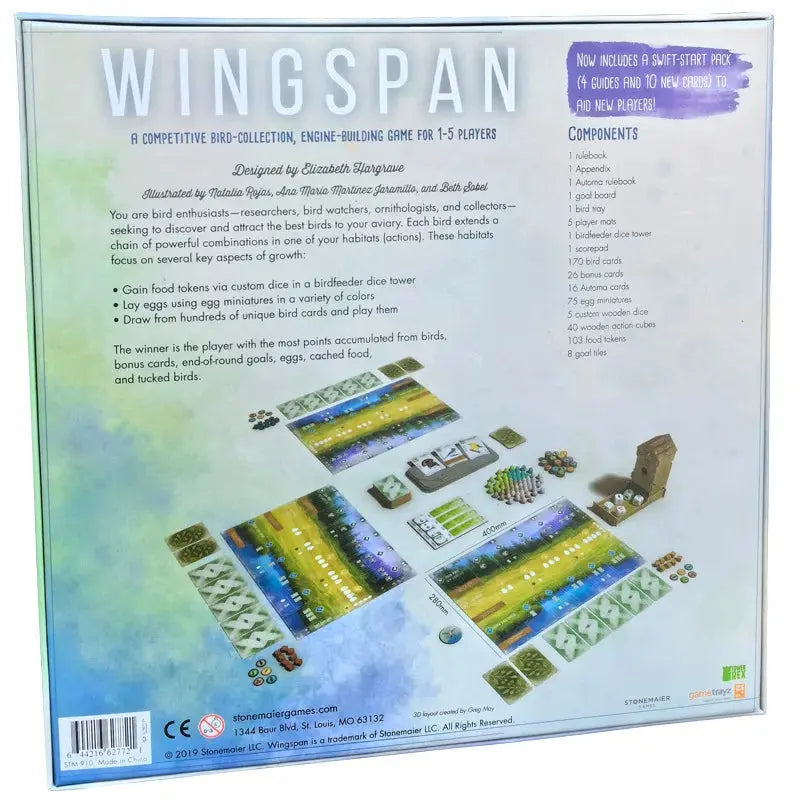 Wingspan Game: Oceania Expansion for Bird Lovers Gamers Guild