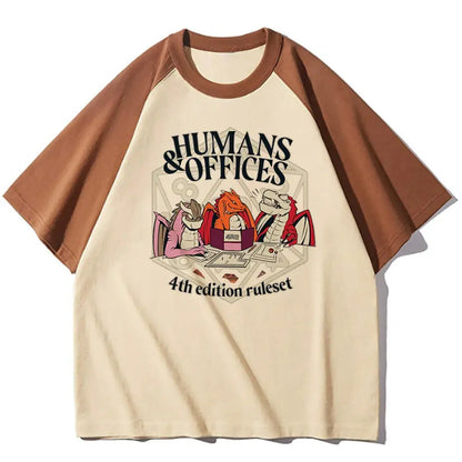Dungeons & Dragons Women’s Cartoon Graphic Tee – Funny Casual T-Shirt with O-Neck, Half Sleeves & Broadcloth Comfort Gamers Guild