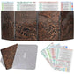 Faux Leather Embossed Dragon & Mimic DM Screen – 4-Panel Dungeon Master Screen with Pockets for Dungeons & Dragons & TTRPGs Gamers Guild