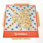 Scrabble Board Game Wooden Tiles And Racks Classic Word Spelling Toys Fun Family Game for 2-4 Players Gamers Guild