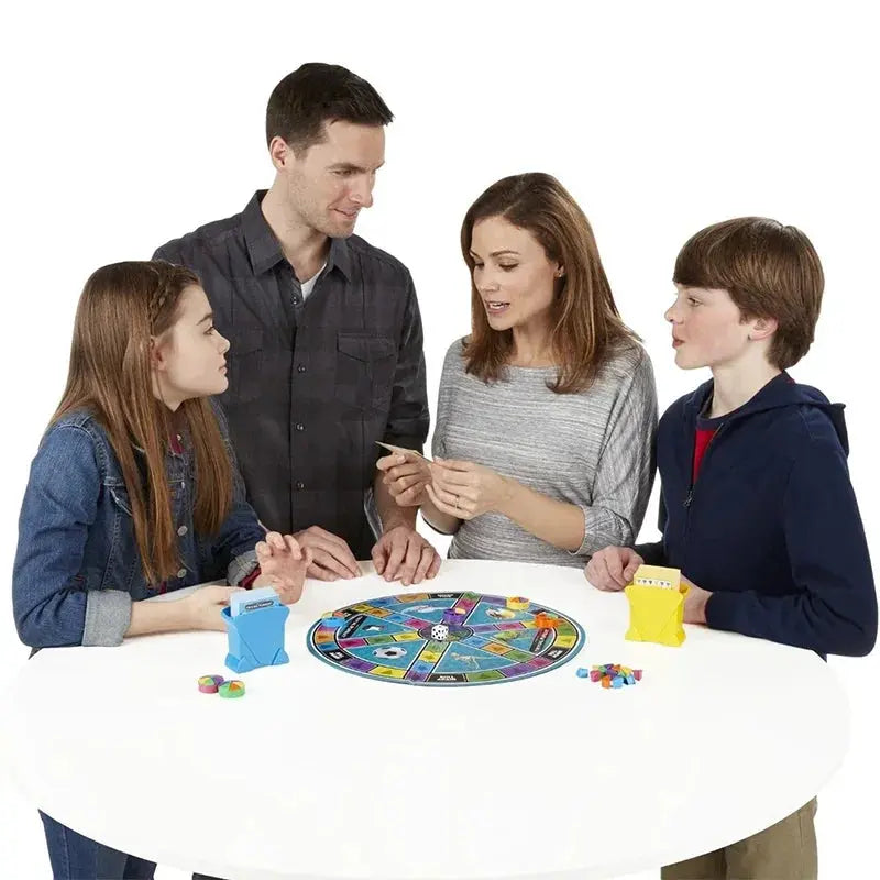 Trivial Pursuit Family Edition Board Game – Kid & Adult Trivia Cards | 1200 Questions, Fast-Paced Gameplay | Family & Party Fun Gamers Guild