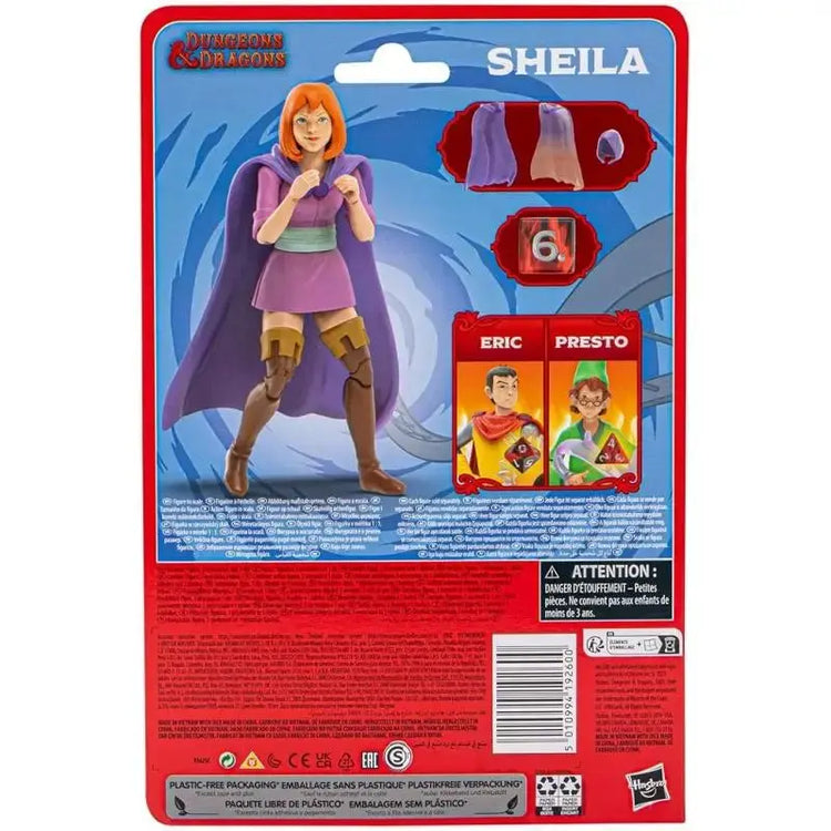 D&D Cartoon Classics Action Figures – Sheila, Eric & Presto 6-Inch Collectibles with Exclusive Dice by Hasbro Gamers Guild