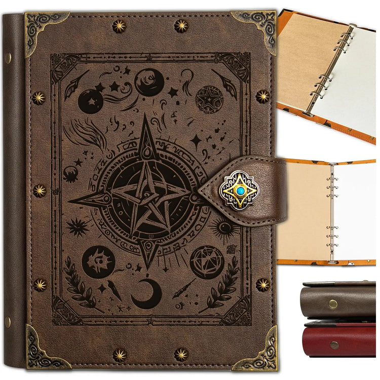 Tree of Life RPG Notebook – A5 Leather Journal for DND, Fantasy Writing & Dungeon Master Notes Gamers Guild