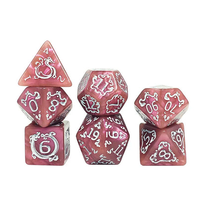 Polyhedral Dices Dragon Pattern Set