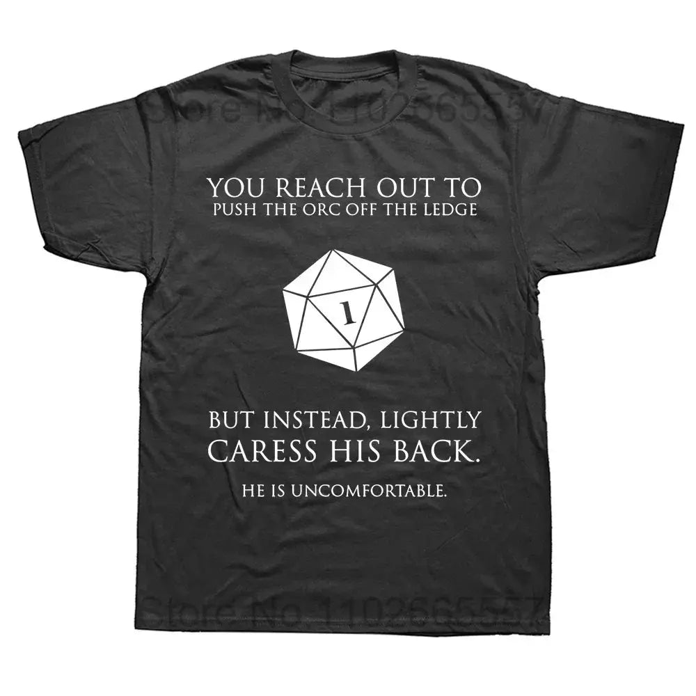 “I Have a Plan” D20 Graphic Tee – Casual Cotton Streetwear for D&D Fans Gamers Guild