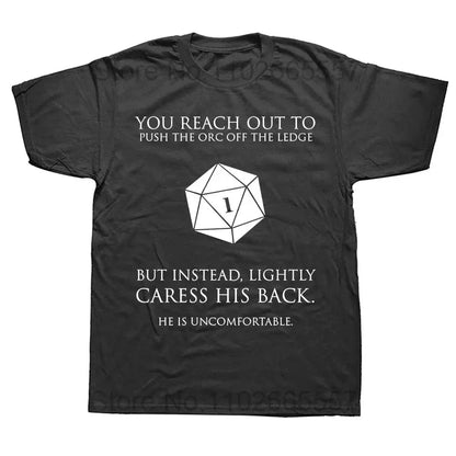 “I Have a Plan” D20 Graphic Tee – Casual Cotton Streetwear for D&D Fans Gamers Guild