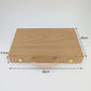 Classic Wooden Backgammon Set – 15-Inch Folding Strategy Board Game with Ash Wood Pieces & Accessories | Portable & Premium Gift Set Gamers Guild