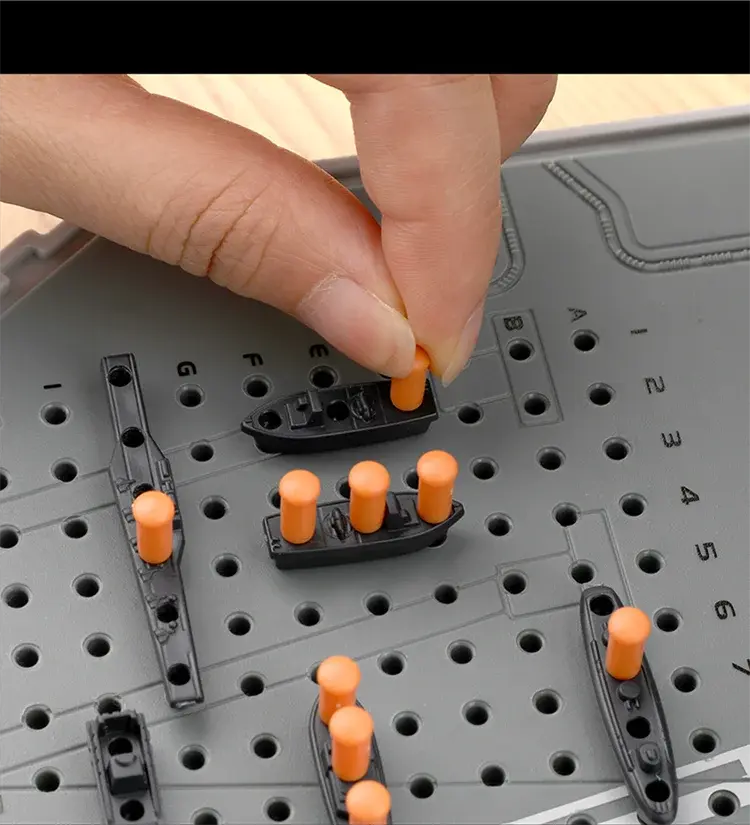 Sea Warrior Battleship Board Game – 2-Player Naval Strategy Game for Kids & Families | Interactive Tabletop Gift for Parties & Holidays Gamers Guild