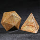 Painted Stone Pirate Dice Set – 7-Piece Gemstone Polyhedral Dice for DND, RPG & Tabletop Adventures Gamers Guild