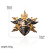 Baldur’s Gate 3 Cosplay Badge Pins – Unisex Metal Brooches for Barbarian, Fighter, Warlock & RPG Fans Gamers Guild