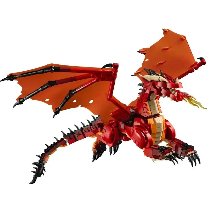 Red Dragon’s Tale – 3745pcs Fantasy Building Block Set for Dungeons & Tabletop Display Gamers Guild