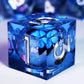 7-Piece Handmade Sharp Edge Resin Dice Set – Translucent Polyhedral Dice for D&D, Pathfinder & Tabletop RPGs Gamers Guild