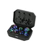 7-Piece Luminous DND Dice Set – Rechargeable Light-Up Polyhedral Dice with Charging Case for Dungeons & Dragons & RPG Games Gamers Guild