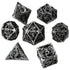 7-Piece Hollow Flying Dragon Metal Dice Set – Polyhedral RPG Dice for Dungeons & Dragons, Pathfinder & Tabletop Games Gamers Guild