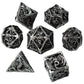 7-Piece Hollow Flying Dragon Metal Dice Set – Polyhedral RPG Dice for Dungeons & Dragons, Pathfinder & Tabletop Games Gamers Guild