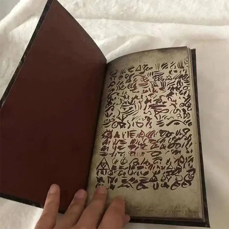 Necronomicon Dark Magic Book – Evil Dead-Inspired Horror Prop Notebook for Halloween Decor, Collectors & RPG Enthusiasts Gamers Guild