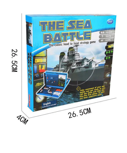Sea Battle Board Game – Battleship-Style Family Strategy Game with Ships & Planes | 2-Player Puzzle Challenge for Kids & Adults Gamers Guild
