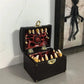 Legendary Mimic Dice Chest – Crimson Chaos Resin Storage Box for DND, Pathfinder & RPG Dice Sets Gamers Guild