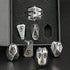 7-Piece ZHOORQI Stonehenge Metal Dice Set – Weathered Polyhedral RPG Dice for D&D, Pathfinder & Tabletop Games Gamers Guild