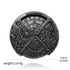 Dungeons & Dragons Commemorative Coin – Rotatable Digital Compass Gear of Destiny Metal Token for Jewelry & RPG Accessories Gamers Guild