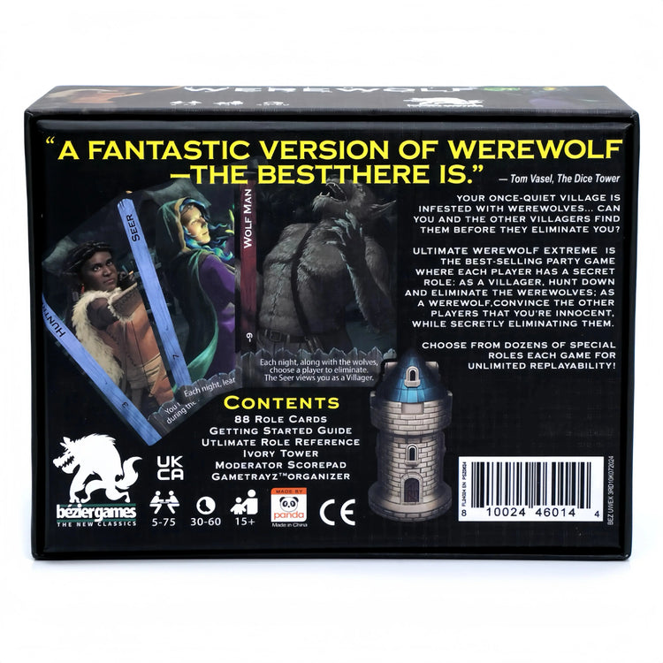 Ultimate Werewolf Extreme Board Game – Large-Scale Party Deduction Game for Up to 25 Players | Social Inference Game for Adults & Teens Gamers Guild