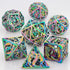 7-Piece Hollow Dragon Metal Dice Set – Intricately Carved Polyhedral Dice for Dungeons & Dragons, Pathfinder & RPG Tabletop Games Gamers Guild