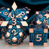 DND Metal Polyhedral Dice Set – Heavy RPG Dice for Dungeons & Dragons, Pathfinder & Tabletop Games Gamers Guild