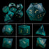 Purple Crystal Stone & Gem Dice Set – Sharp Edge Polyhedral Dice for D&D, Pathfinder & RPGs Gamers Guild