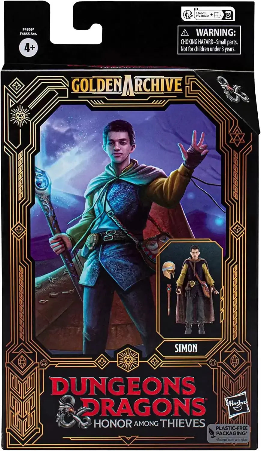 D&D Golden Archive 6-Inch Action Figures – Edgin, Simon, Holga & Forge Collectibles by Hasbro Gamers Guild