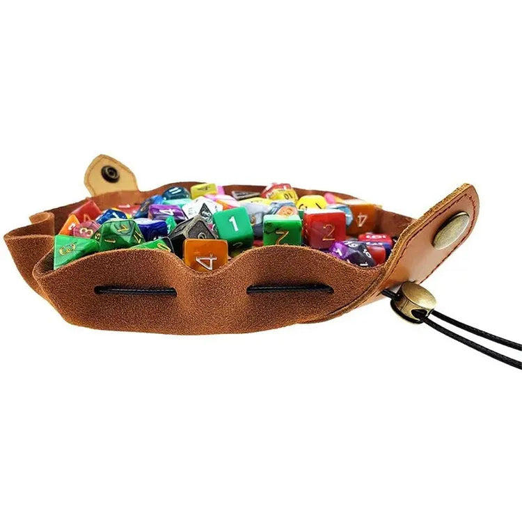 PU Leather Bag For DND Dice Game Tray 5 Celtic Designs Cute Drawstring Pouch For D&D Roleplaying RPG Gift Ideas Coin Purse Gamers Guild