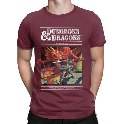 Dungeons & Dragons Fan T-Shirt – Classic Unisex Cotton Tee for RPG Lovers & Tabletop Gamers Gamers Guild