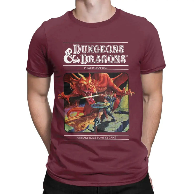 Dungeons & Dragons Fan T-Shirt – Classic Unisex Cotton Tee for RPG Lovers & Tabletop Gamers Gamers Guild