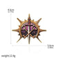Baldur’s Gate 3 Cosplay Badge Pins – Unisex Metal Brooches for Barbarian, Fighter, Warlock & RPG Fans Gamers Guild
